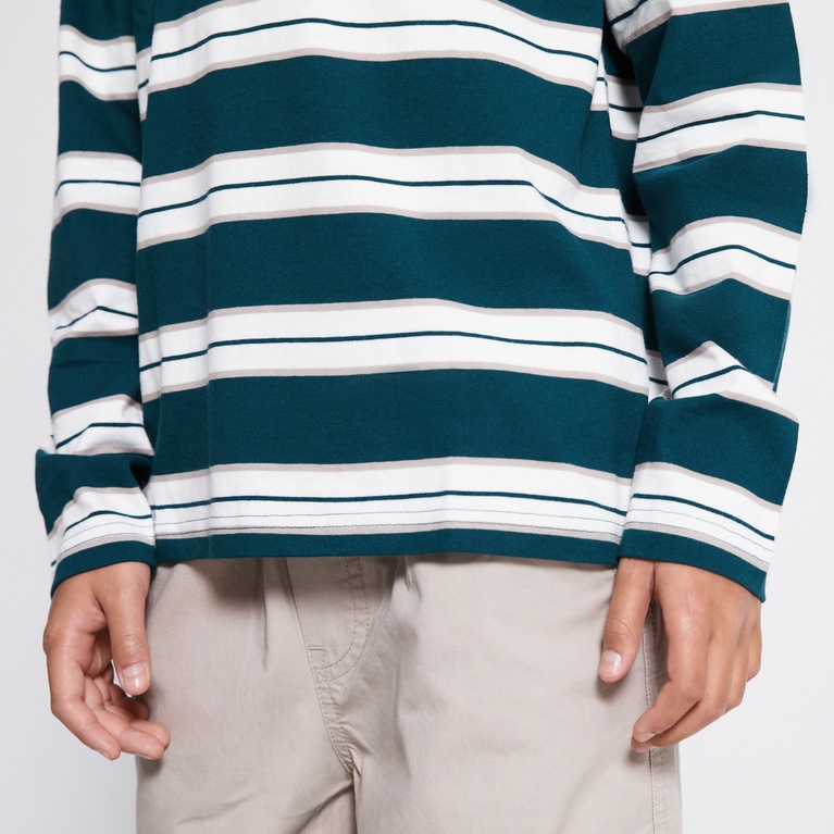 Long sleeve tee "Eliot" Dark Teal